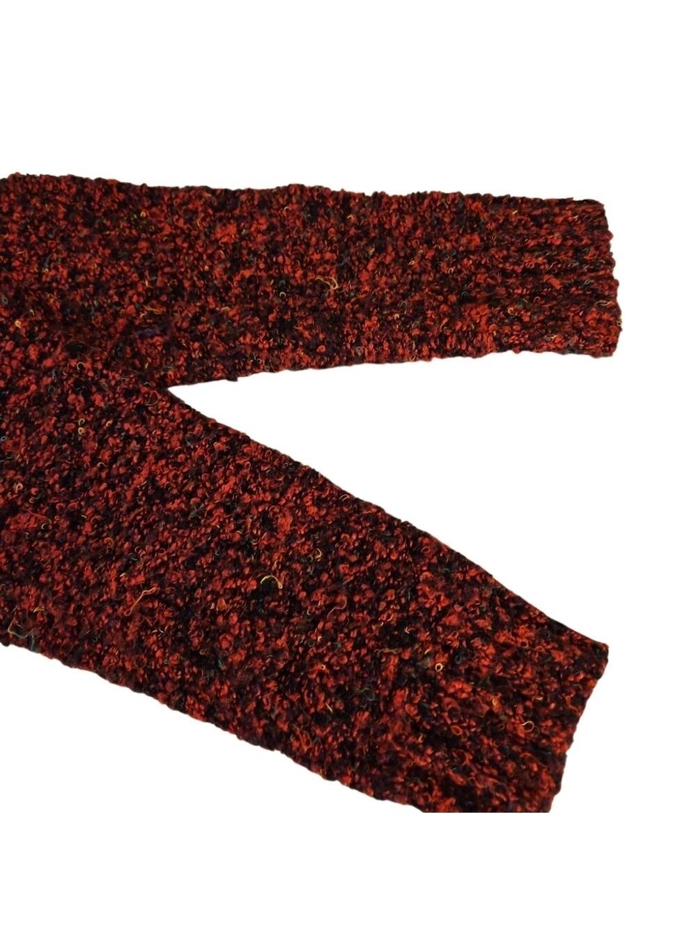 Royal Robbins XS Cozy Hooded Knit Sweater in Red and Black Acrylic Blend - Picture 5 of 5